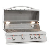 Blaze 2 Size Burner LTE Gas Grill with Rear Burner and Built-in Lighting System