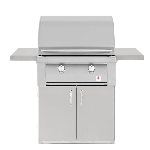Summerset Builder 30-Inch 2-Burner Propane Gas Grill On Pedestal (Ships As Natural Gas With Conversion Fittings)